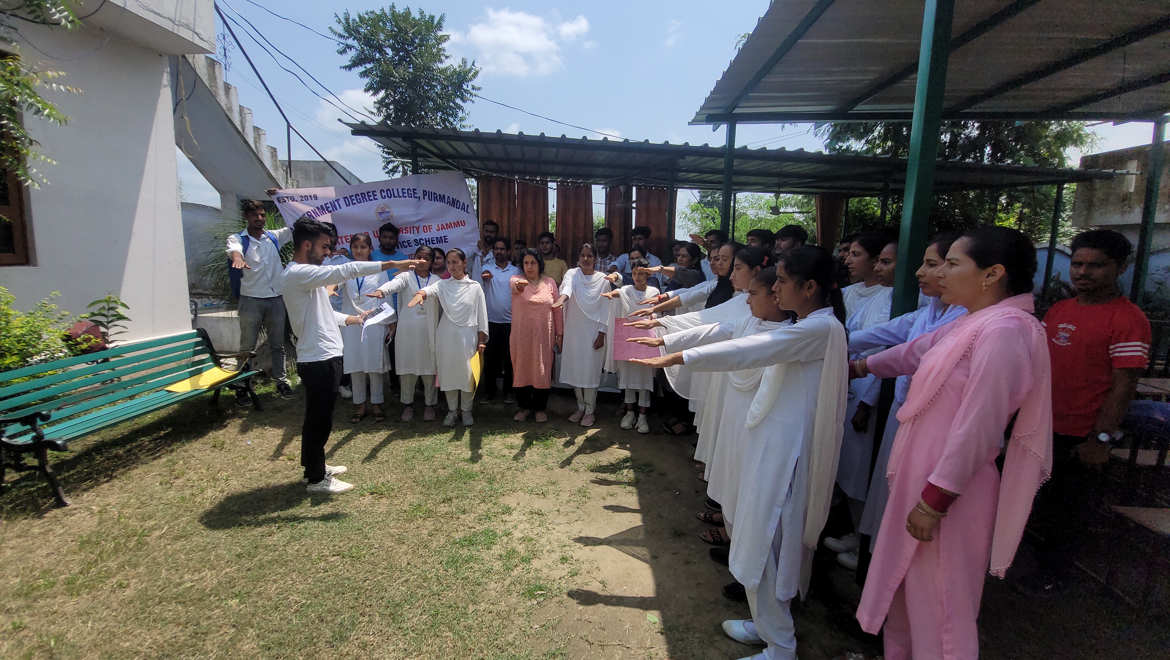 GDC Purmandal organizes Slogan Writing competition and administered pledge on Organ Donation