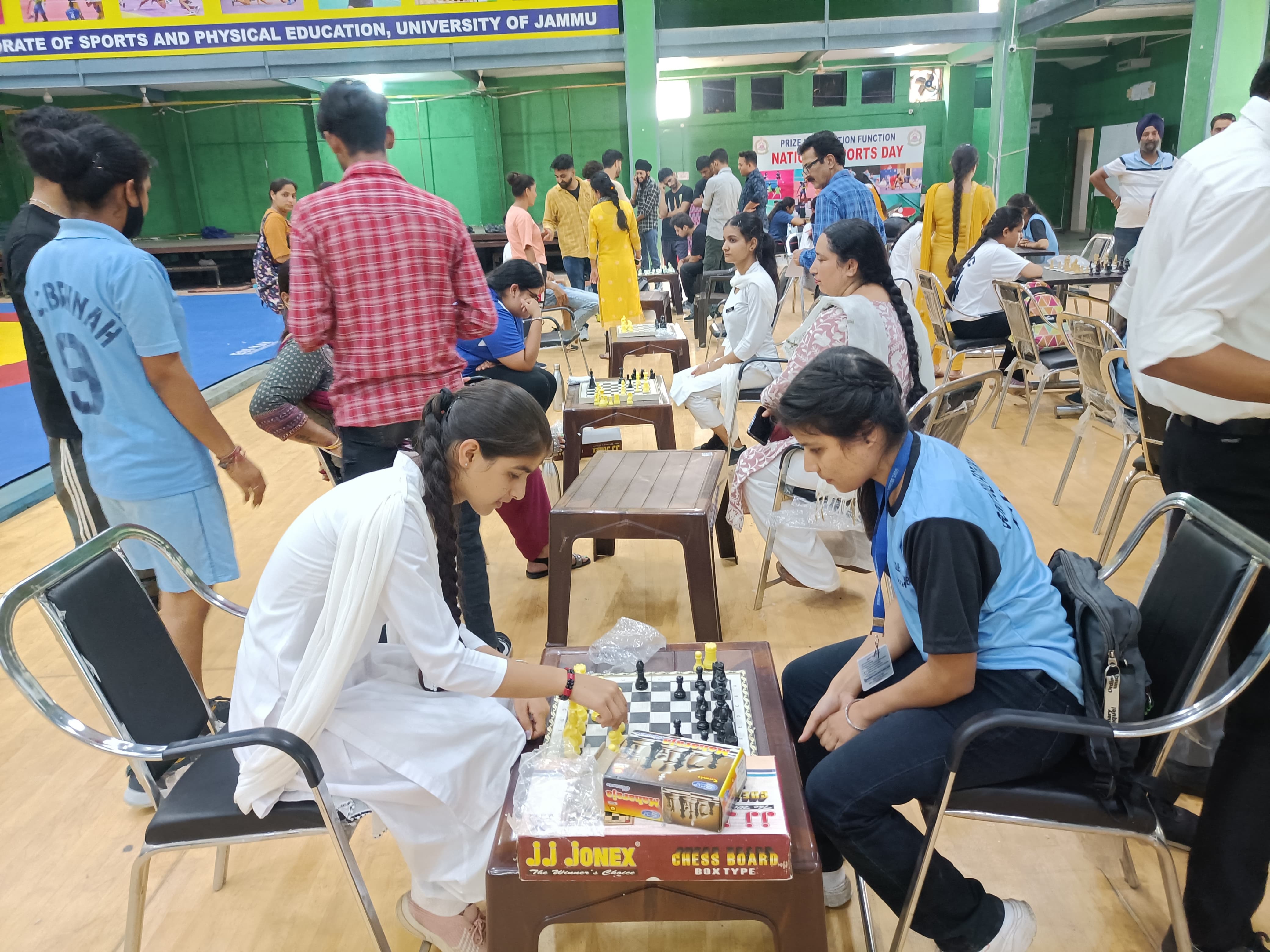 Inter-college Chess Championship organized by Jammu University